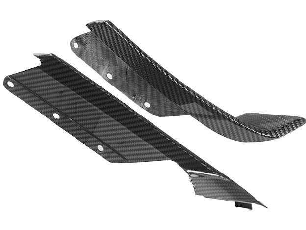 2014-2019 Corvette C7 Z06/ ZR1 CARBON FIBER Side Rocker Panels Brake Scoop Vents (PAIR)